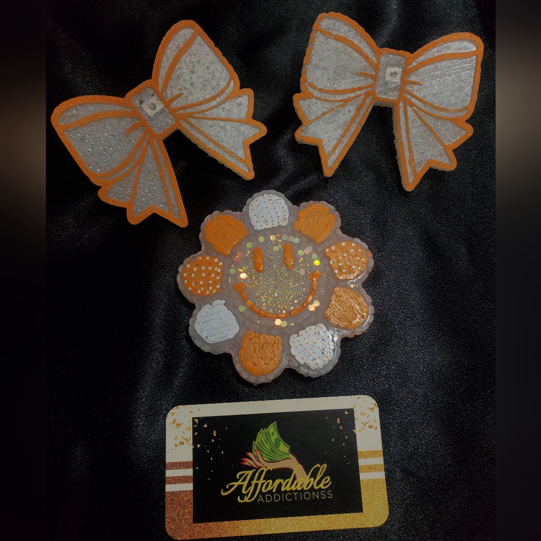Car Freshner Vent Clips And Hanging Smiley